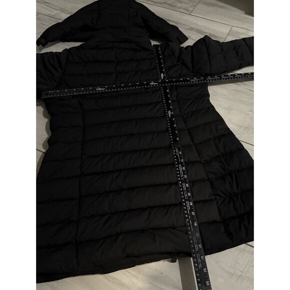 SAVE THE DUCK Black Dorothy Quilted Removable Hood Puffer Jacket NWT Size 5 L/XL - Picture 8 of 12